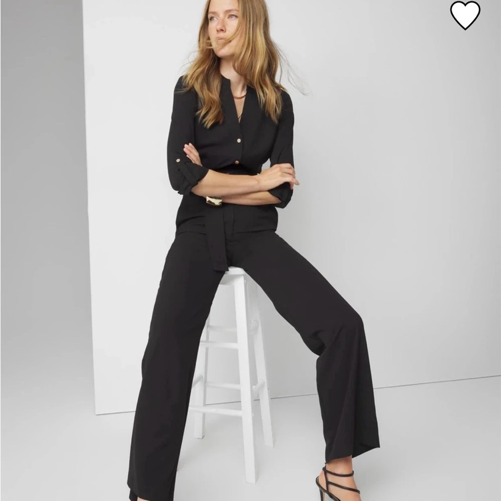 Long sleeve utility jumpsuit